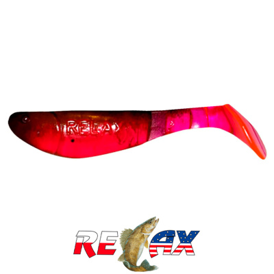 Виброхвост Relax Kopyto 2.5" Standart (S209 black pink)