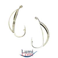 Мормышка LumiCom вольфрам Супербанан (гальваника) Ag 00