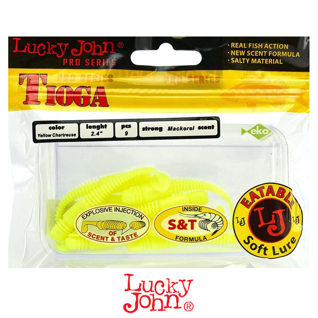 Виброхвост Lucky John Tioga 2.4 S88 1