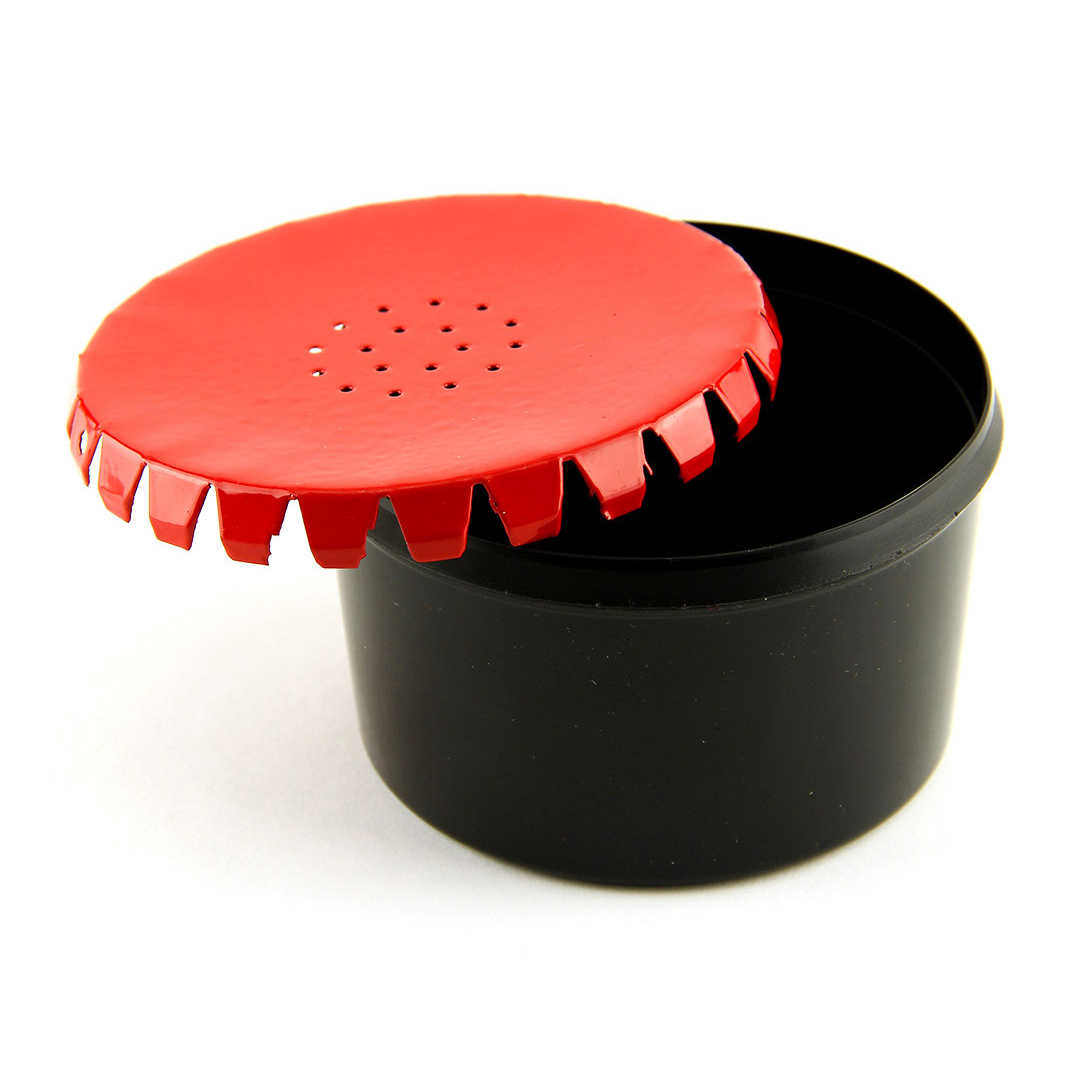 Червячница металлическая крышка 02