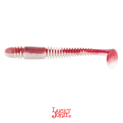 Виброхвост Lucky John Tioga 2.9" (T68 ice red pepper)