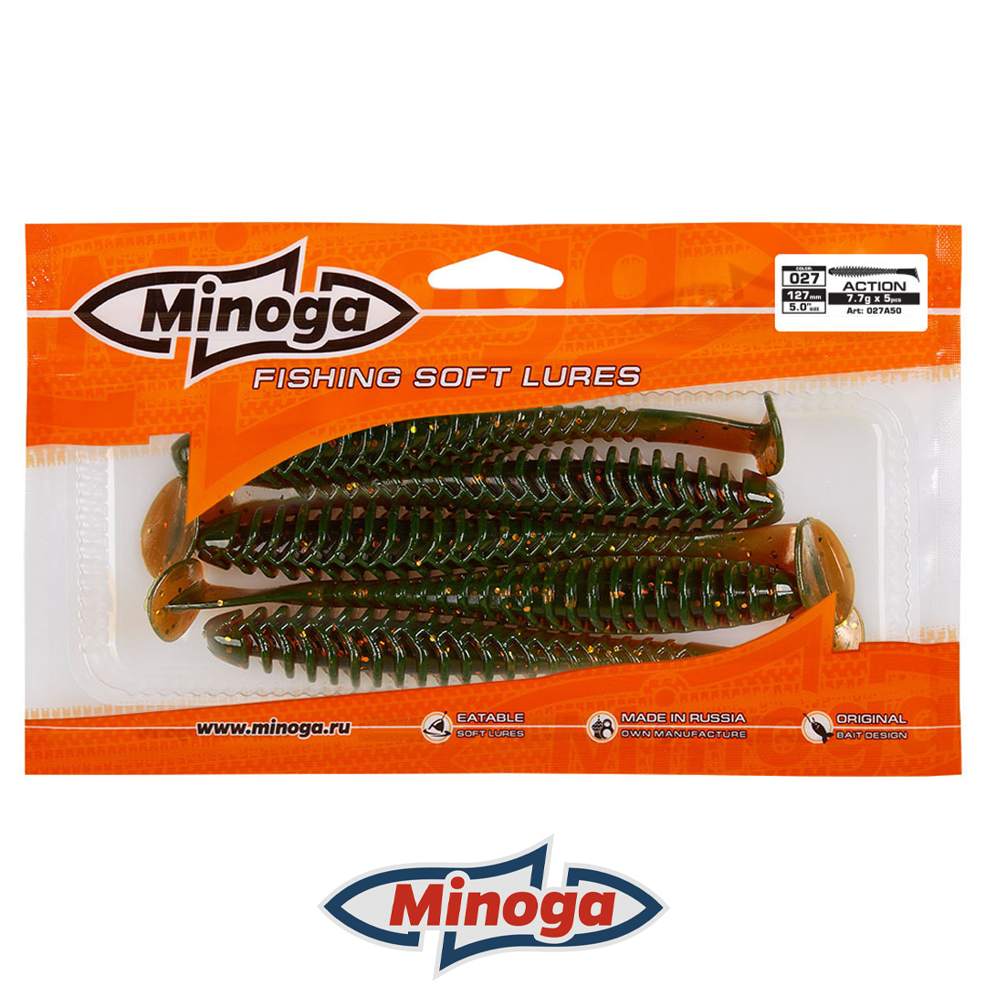 Виброхвост Minoga Action 027 3
