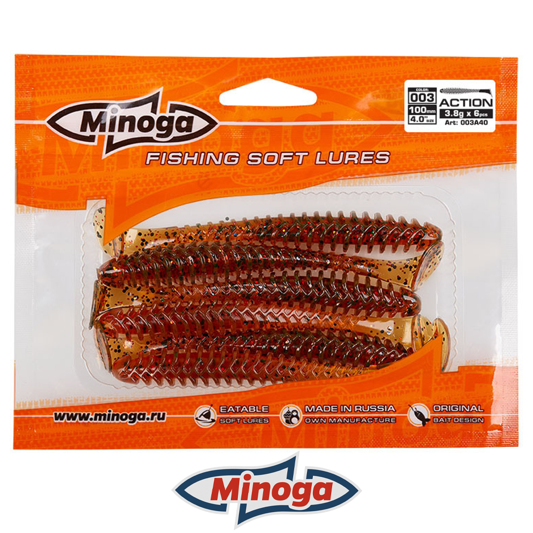 Виброхвост Minoga Action 003 3