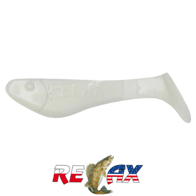 Виброхвост Relax Kopyto 1.0" Standart (S001 white)