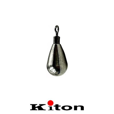 Дроп-шот Kiton Капля с вертлюгом вольфрам (1,8гр.)