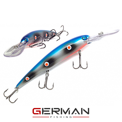 Воблер German GG Bandit 120F XDD (C301 синяк)