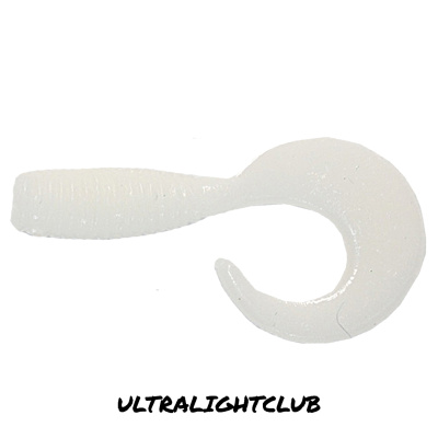 Твистер Ultralightclub Tvist 0,8" (012 белый)