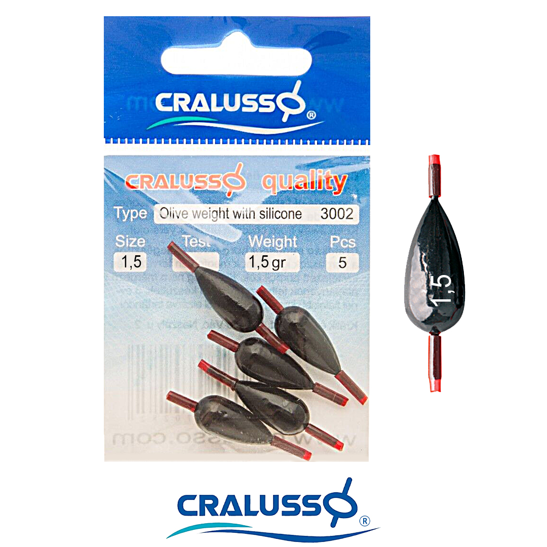 Оливка Cralusso съемные с кембриком 015