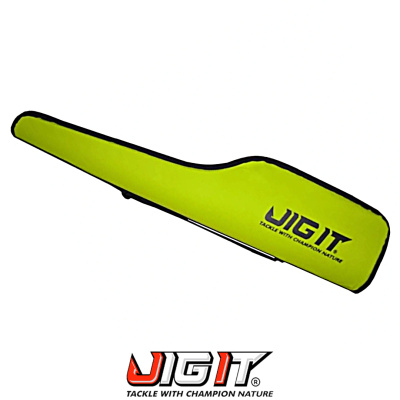 Чехол Jig It полужесткий для зимних удилищ (lime)