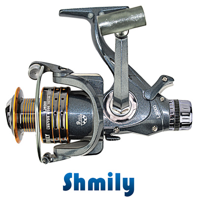 Катушка Shmily LJ с байтраннером (4000, 5.2:1, 500гр., 9bb есть, пластик)