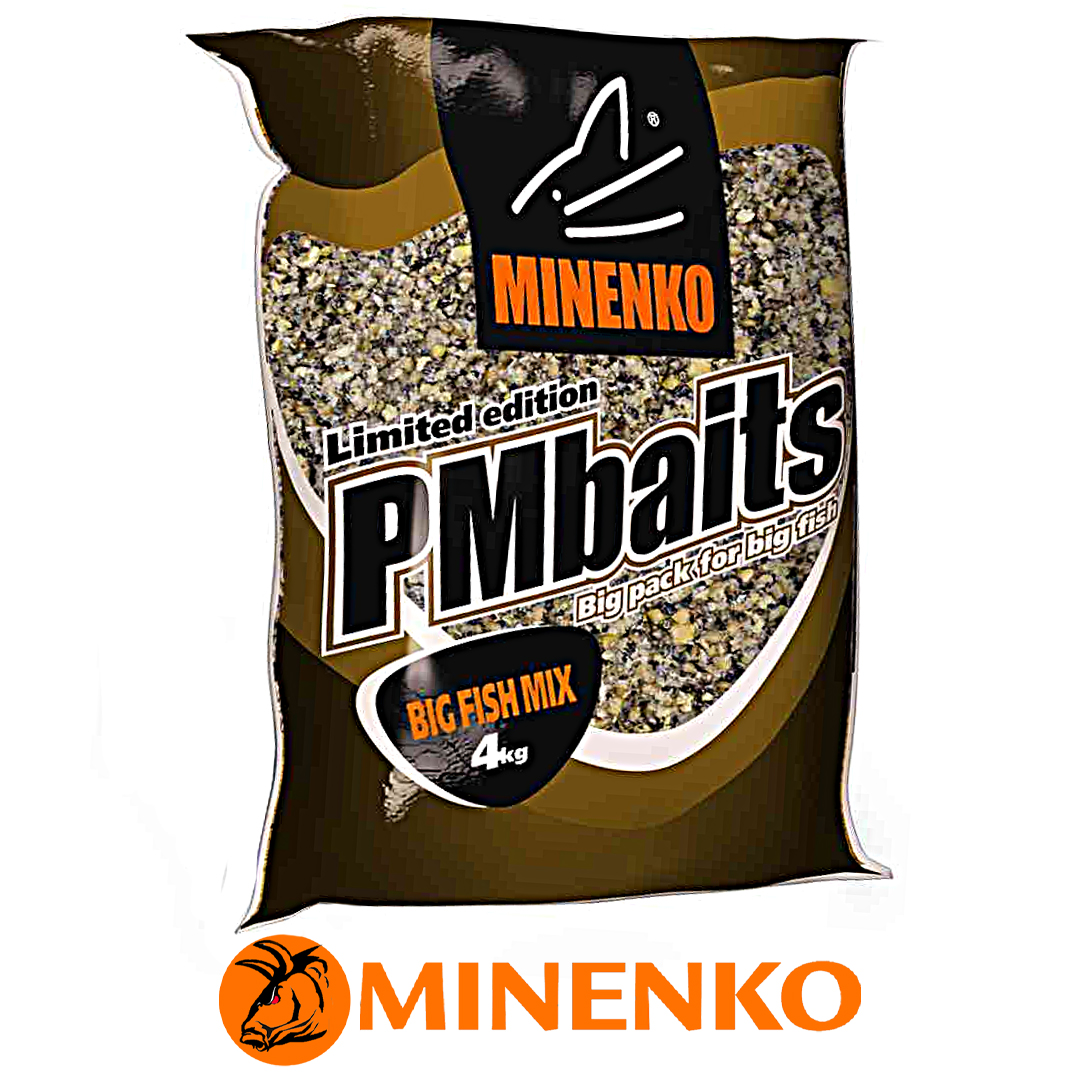 Зерновая смесь Minenko дроблёная 4кг Big Fish Mix 00