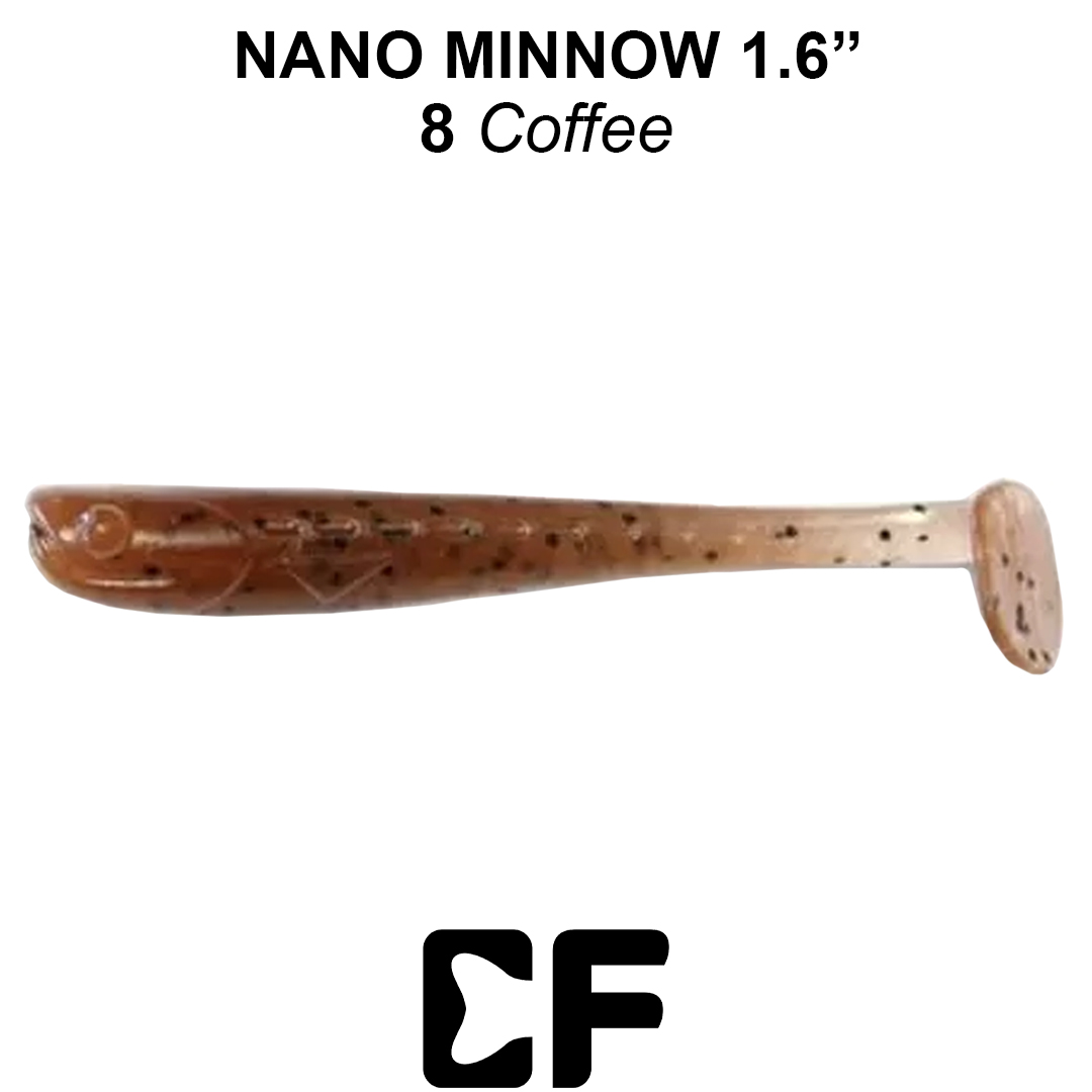 Виброхвост Crazy Fish Nano Minnow 1.6 08 0