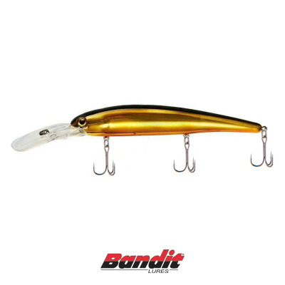 Воблер Bandit Deep Walleye (62 gold black back)