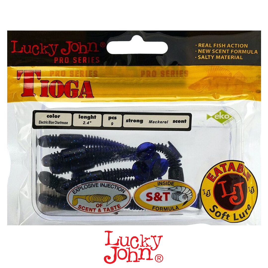 Виброхвост Lucky John Tioga 2.4 T52 1