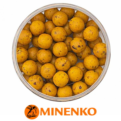 Бойлы Minenko варёные Busters в дипе 14мм (Pineapple (ананас))