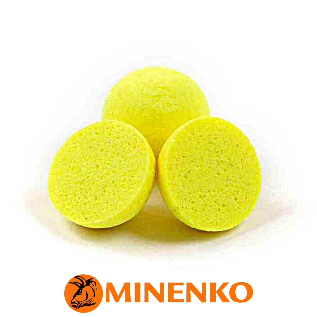 Бойлы Minenko Pop-Up плавающие 8мм (Pineapple Fluo) 02