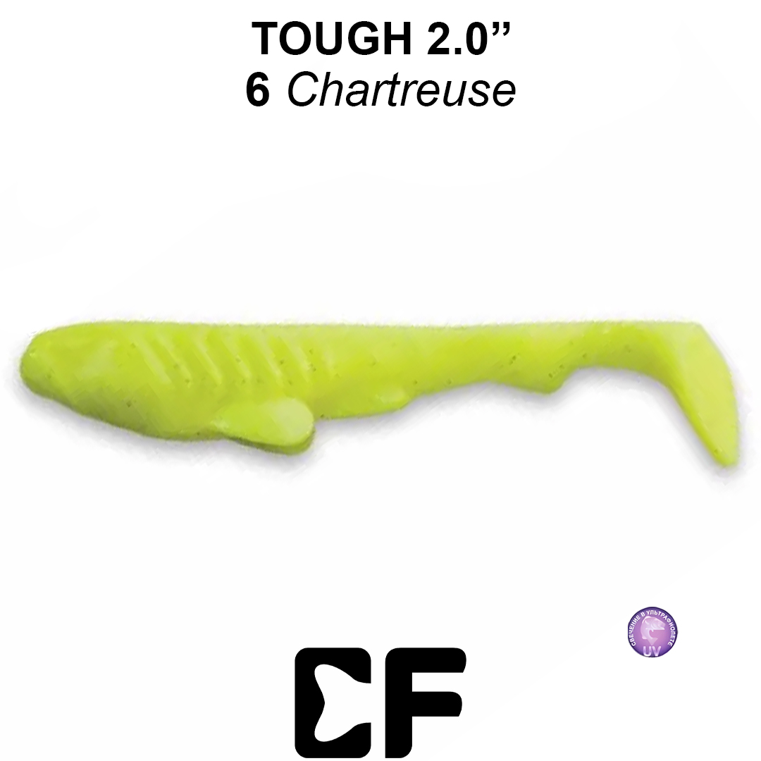 Виброхвост Crazy Fish Tough 2.0 06 0