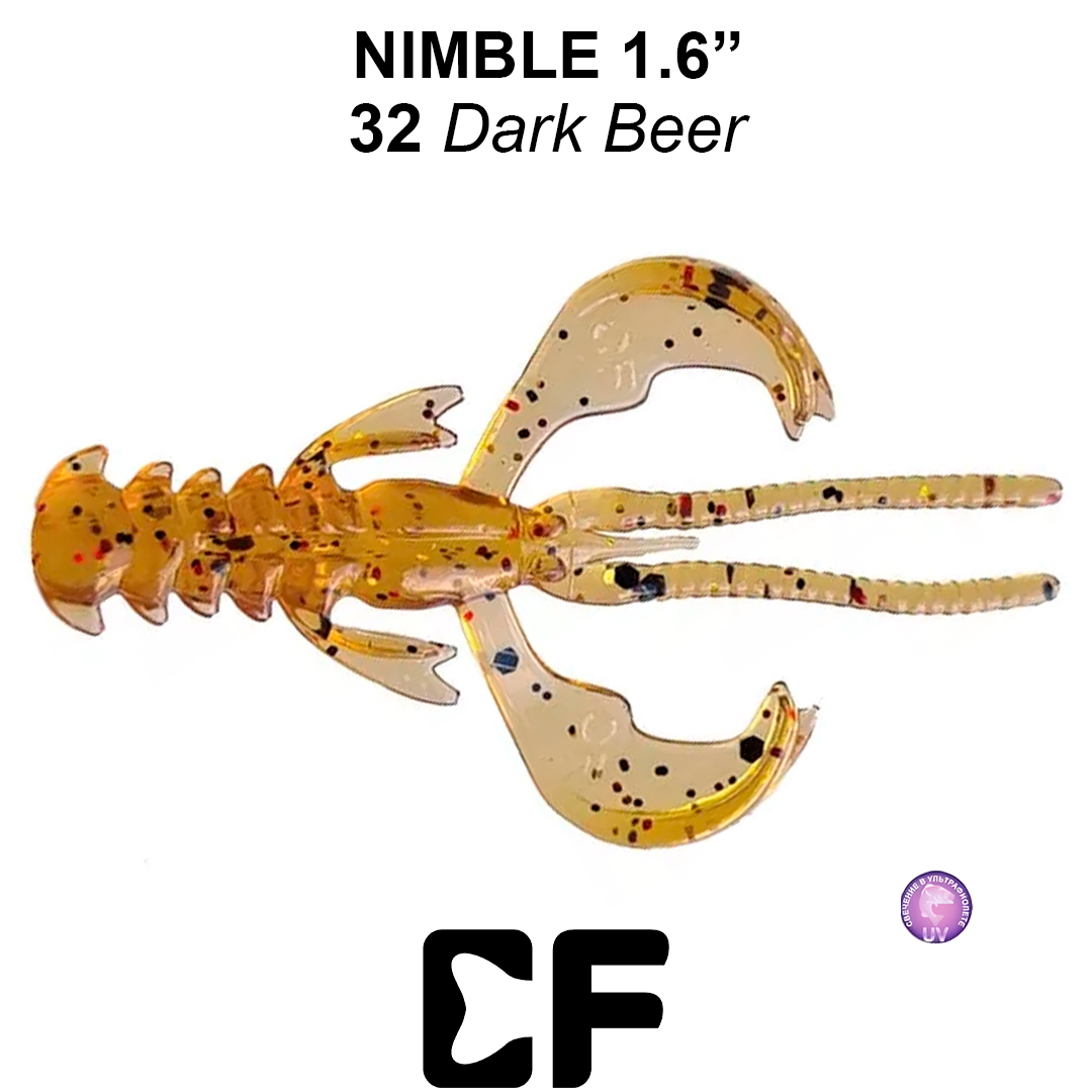 Рак Crazy Fish Nimble 1.6 32 0