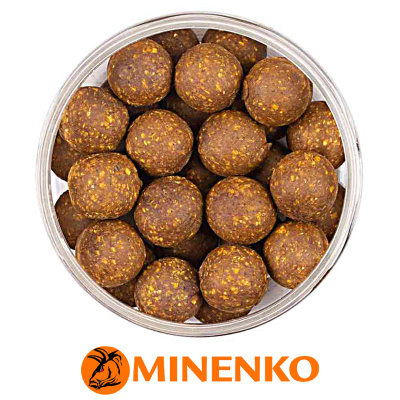 Бойлы Minenko Soluble пылящие насадочные 20мм (Pineapple (ананас))