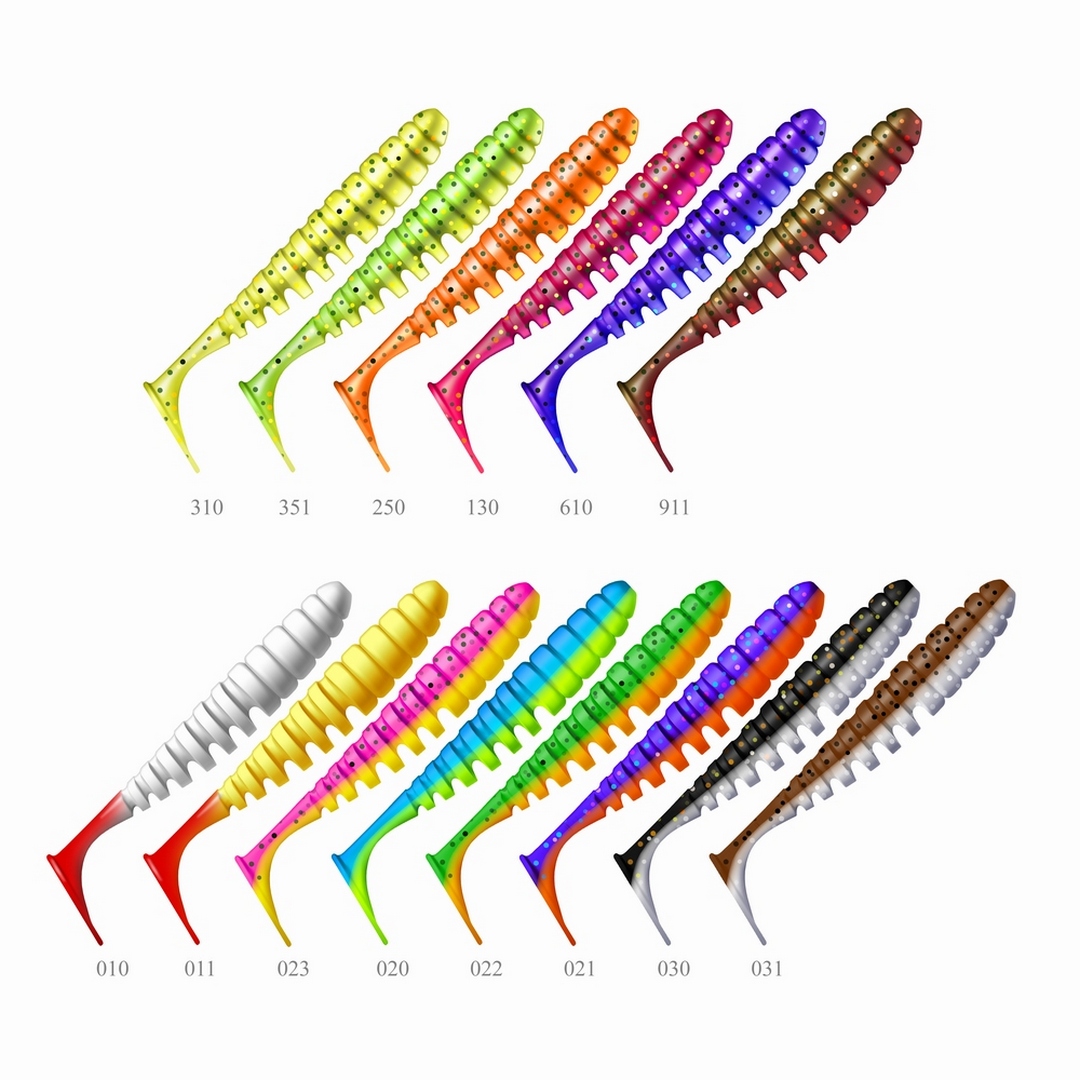 Виброхвост ZUB Shad 3,0-4,0 000 00