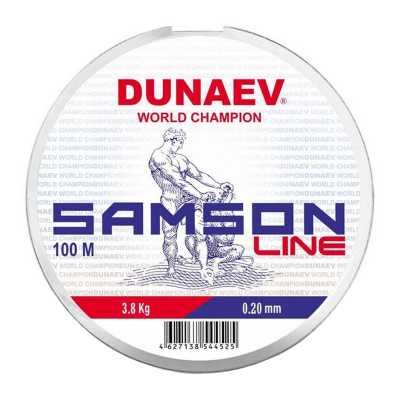 Леска Dunaev Samson Clear 100м (0,20, 3,8kg)