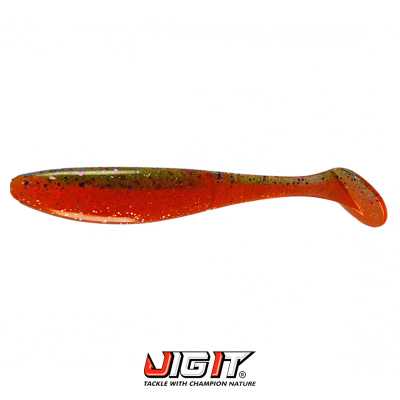 Виброхвост Jig It Flutter 3.8" (010 baby carrot)