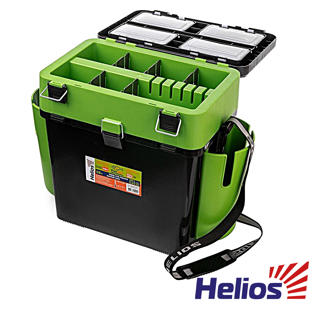 Ящик зима Helios FishBox двухсекционный 19L 05