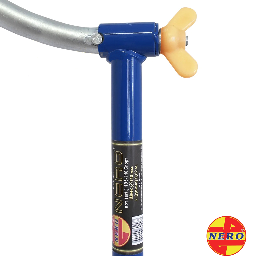 Ледобур Nero Sport Телескопический левое вращение 05