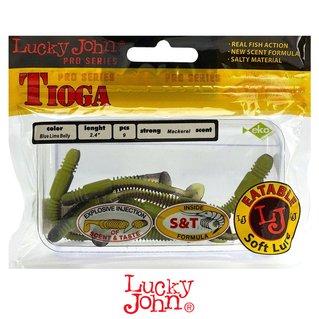 Виброхвост Lucky John Tioga 2.4 T53 1