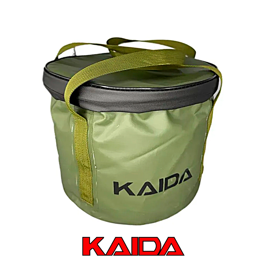 Ведро Kaida складное ПВХ 01