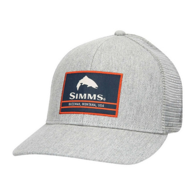 Кепка Simms Original Patch Trucker '21 (Heather Grey)