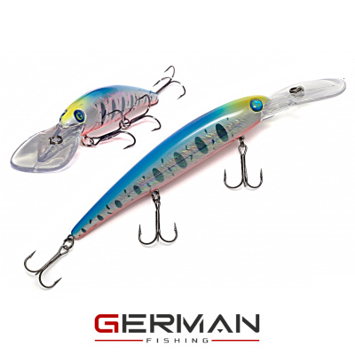 Воблер German GG Bandit 120F XDD (C224 фора синий)