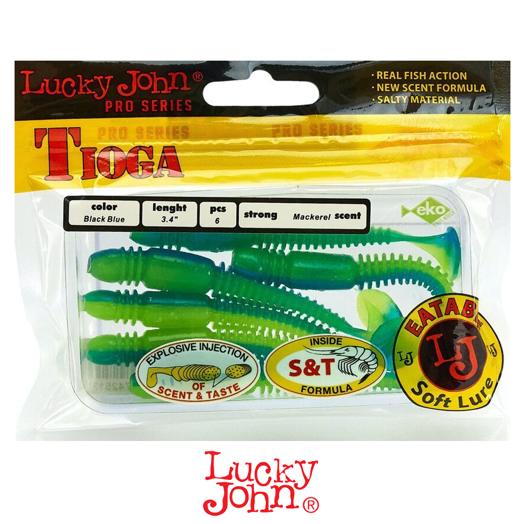 Виброхвост Lucky John Tioga 3.4 T50 1
