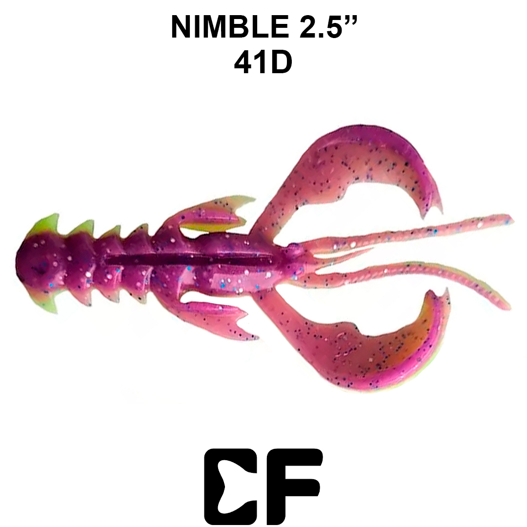 Рак Crazy Fish Nimble 2.5 41d 0
