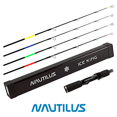 Удочка зимняя Nautilus Ice King Rods (набор) 1+4SEC (74см, 4шт.)