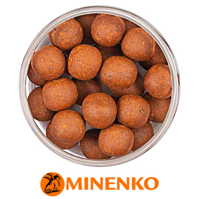 Бойлы Minenko Soluble пылящие насадочные 20мм (Orange Plum (оранжевая слива))