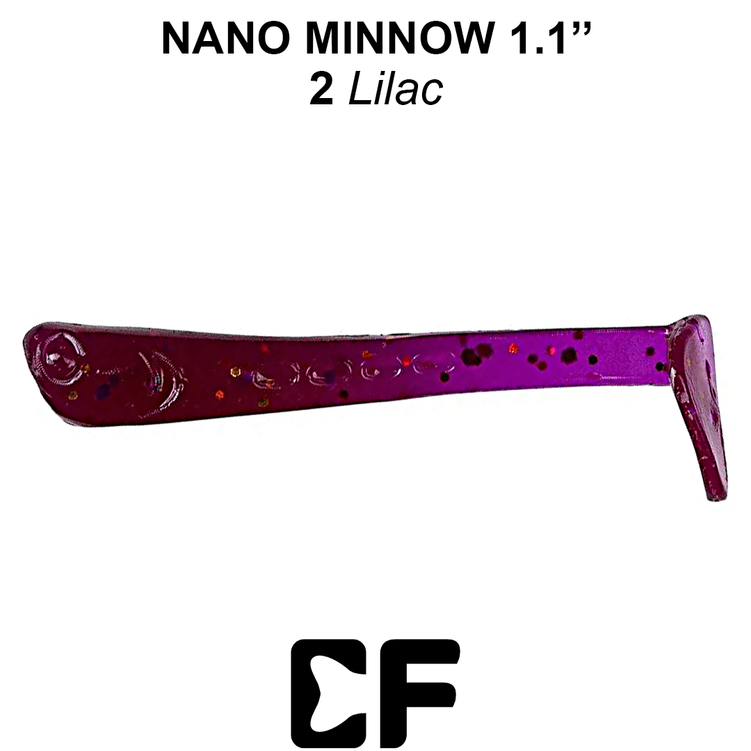 Виброхвост Crazy Fish Nano Minnow 1.1 2 6 0