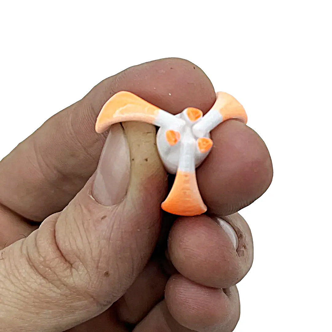 Поплавок зима Цветочек 3-и лепестка 02