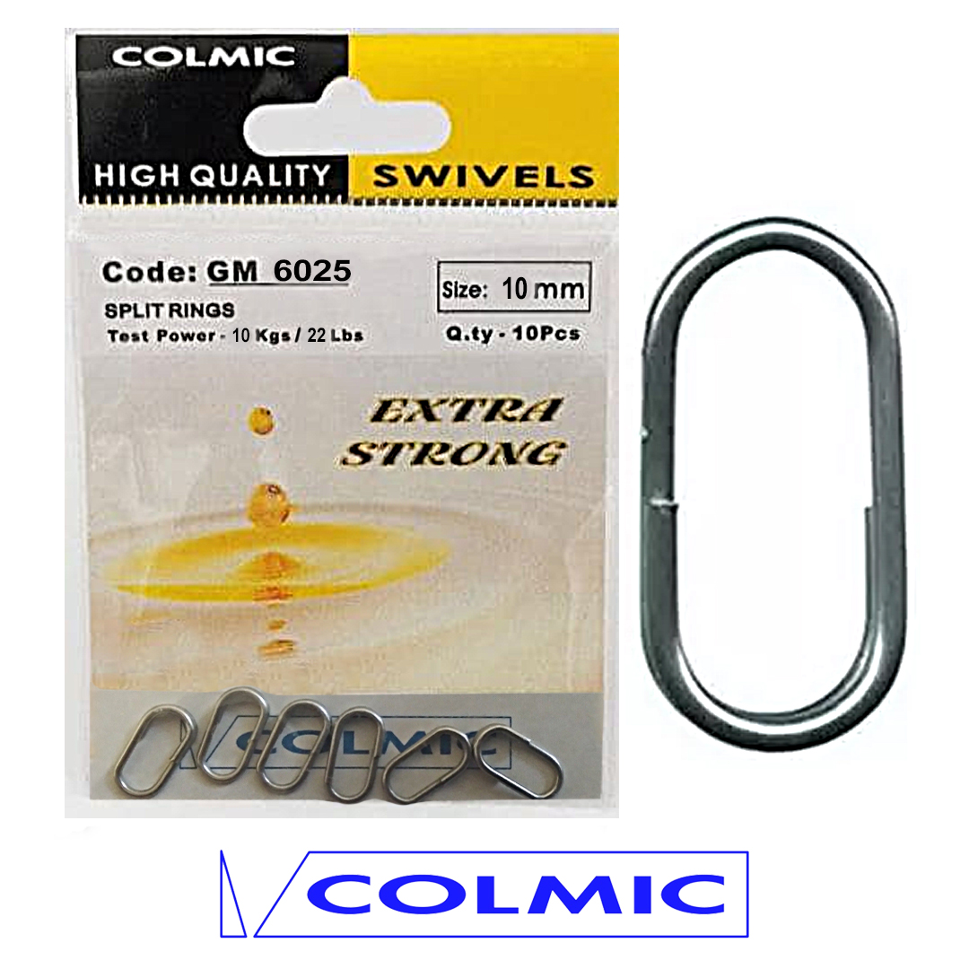 Кольцо заводное Colmic овал 10