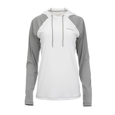 Термофутболка Simms Women's Solarflex Hoody (White Cinder, S)