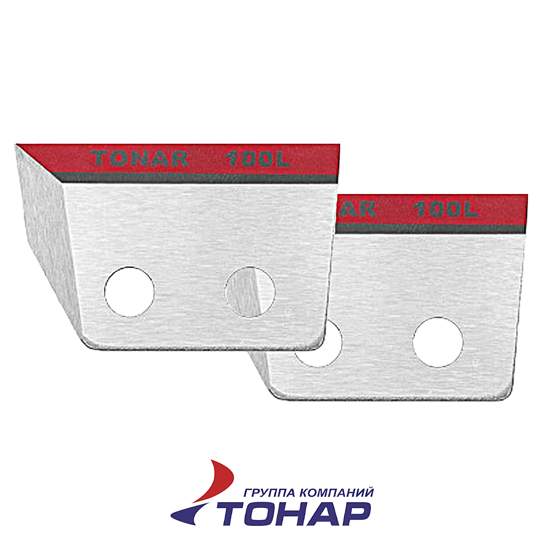 Ножи для ледобура Тонар левые прямые 04