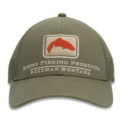 Кепка Simms Trout Icon Trucker (Riffle Green)