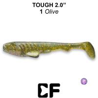 Виброхвост Crazy Fish Tough 2.0 01 0