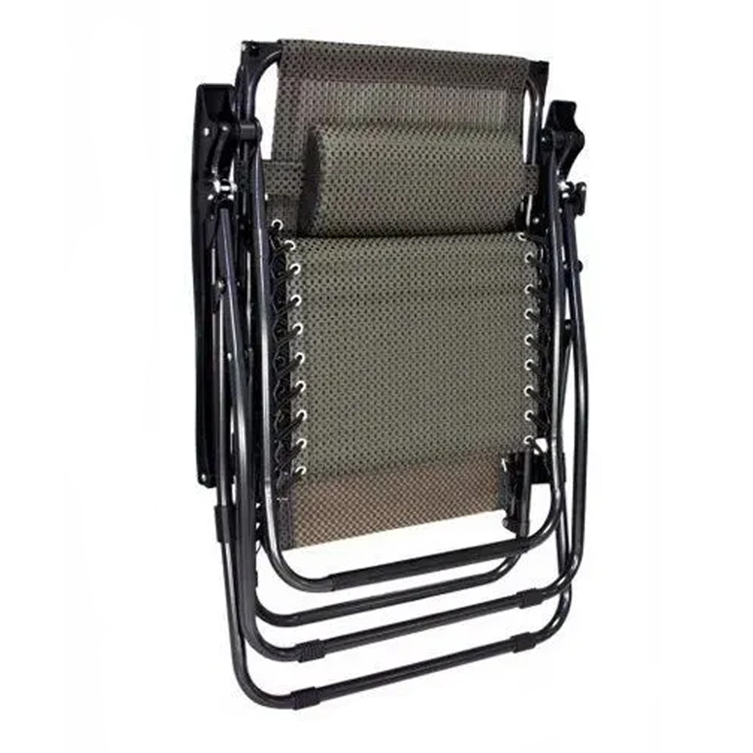 Кресло-шезлонг Nika складной металл пластик 03