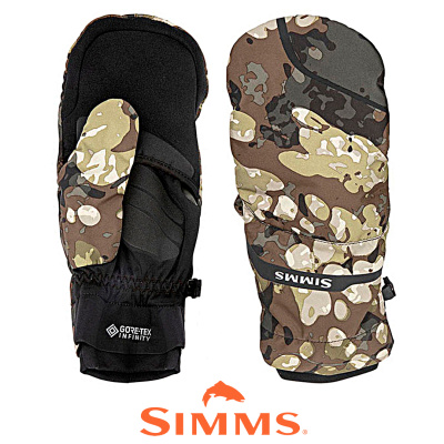 Рукавицы Simms Gore-Tex ExStream F/O Mitt (Riparian Camo, L)