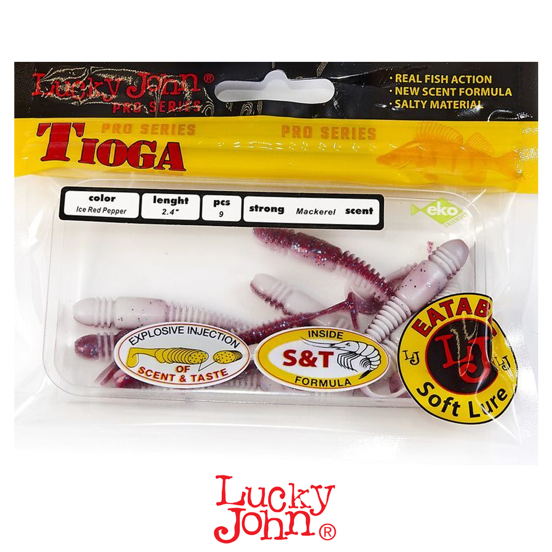 Виброхвост Lucky John Tioga 2.4 T68 1