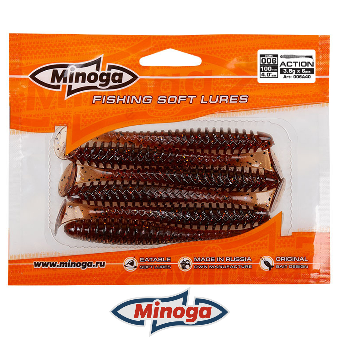 Виброхвост Minoga Action 006 3