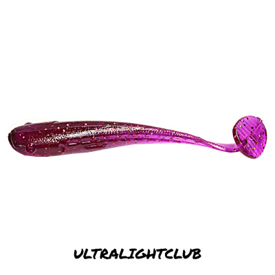 Виброхвост Ultralightclub Minnow 2,0" (010 марганец)