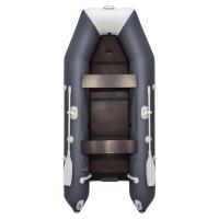 Лодка Аква Моторная 3200 Слань книжка киль графит светло серый 00