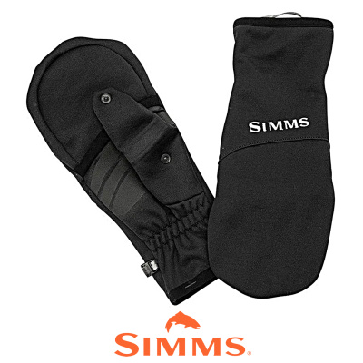 Рукавицы Simms Freestone Foldover Mitt (Black, L)
